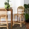 Top 10 👍 Baxton Studio Wina Modern Bohemian Natural Brown Rattan Counter Stool 🎉