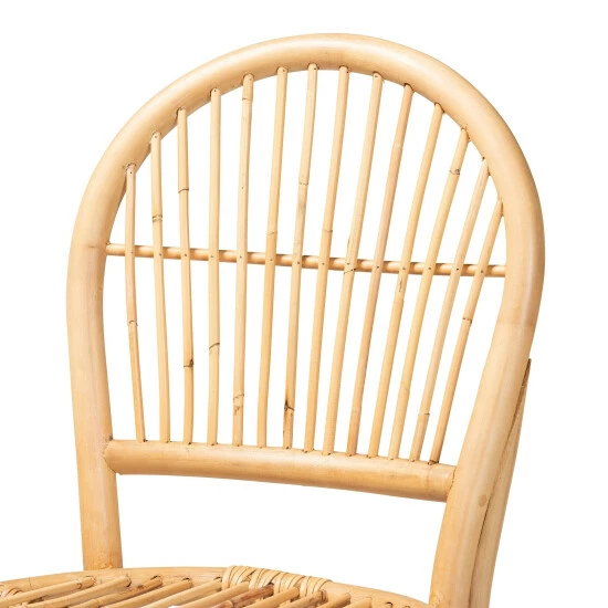 Top 10 ๐ Baxton Studio Wina Modern Bohemian Natural Brown Rattan Counter Stool ๐ - Image 6