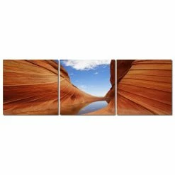 Deals 👏 Baxton Studio DESERT SANDSTONE Frameless Canvas Wall Art - Multi 🧨
