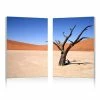 New 🔔 Baxton Studio DESERT SOLITUDE Frameless Canvas Wall Art - Multi 🎉