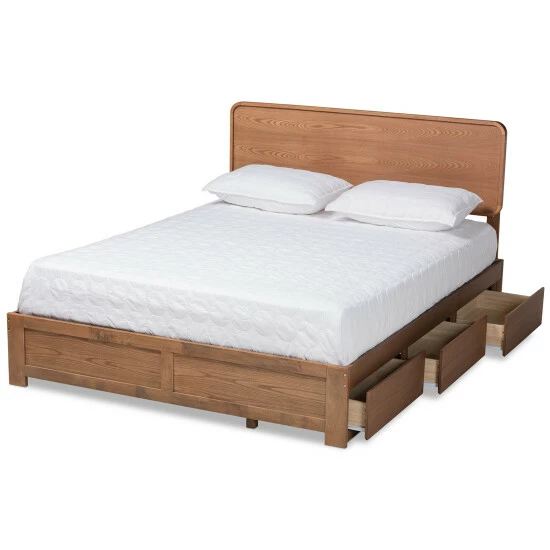 Top 10 โ Baxton Studio Eleni Modern And Contemporary Transitional 3-Drawer Storage Bed ๐ - Image 3