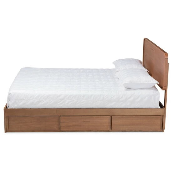 Top 10 โ Baxton Studio Eleni Modern And Contemporary Transitional 3-Drawer Storage Bed ๐ - Image 4