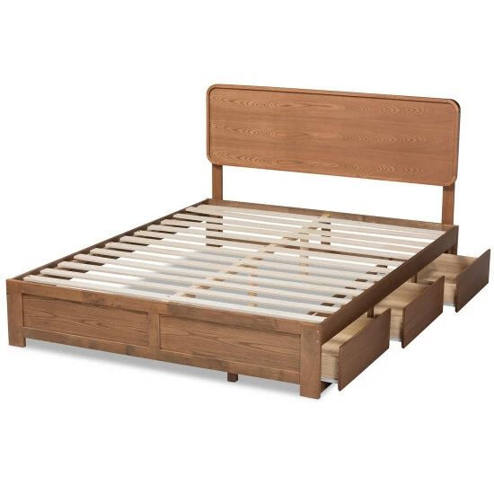 Top 10 โ Baxton Studio Eleni Modern And Contemporary Transitional 3-Drawer Storage Bed ๐ - Image 6
