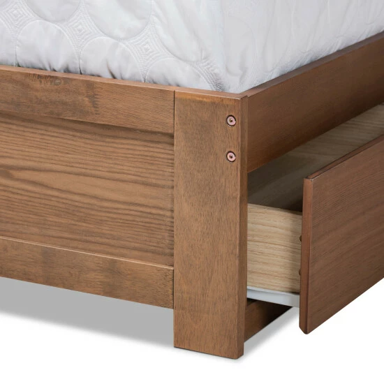 Top 10 โ Baxton Studio Eleni Modern And Contemporary Transitional 3-Drawer Storage Bed ๐ - Image 8