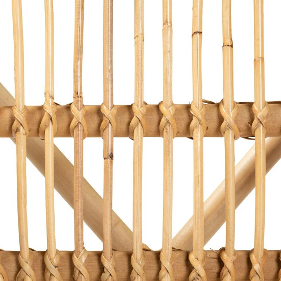 Budget โค๏ธ Baxton Studio Kaka Modern Bohemian Natural Brown Rattan Dining Chair ๐ - Image 8