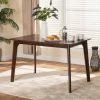 Discount 🥰 Baxton Studio Seneca Modern And Contemporary Dark Brown Finished Wood Dining Table 🔥