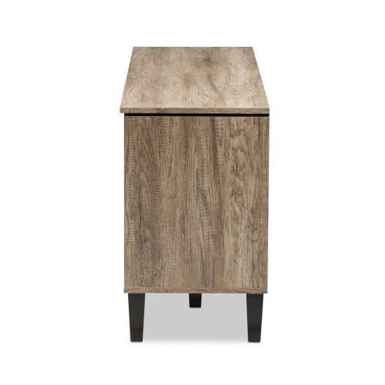 Best Pirce ๐ Contemporary Light Brown Wood 4-Drawer 55-Inch TV Stand By Baxton Studio ๐ - Image 5