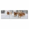 New 👍 Baxton Studio HORSE HERD Frameless Canvas Wall Art - Multi 🔥