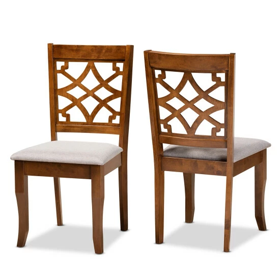 Buy ⌛ Baxton Studio Mael Modern And Contemporary 2-Piece Dining Chair Set 🎁 - Image 2