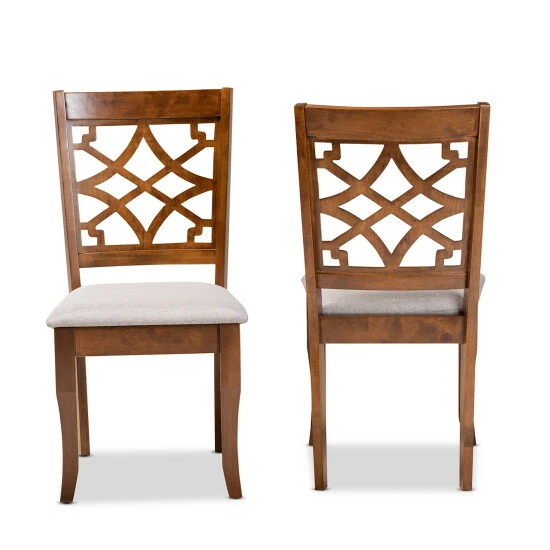 Buy ⌛ Baxton Studio Mael Modern And Contemporary 2-Piece Dining Chair Set 🎁 - Image 3