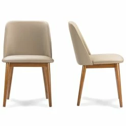 Promo โค๏ธ Baxton Studio Set Of 2 Lavin Mid-Century Solid Wood Dining Chair ๐