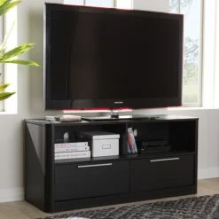 Best deal 😀 Contemporary TV Stand By Baxton Studio Walnut ❤️