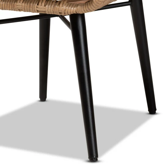 Cheapest ๐ Baxton Studio Aimon Modern & Contemporary 3-Piece Synthetic Rattan Patio Bistro Set โ๏ธ - Image 6