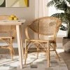 Best reviews of ✨ Baxton Studio Varick Bohemian Natural Brown Finished Rattan Dining Chair 🧨