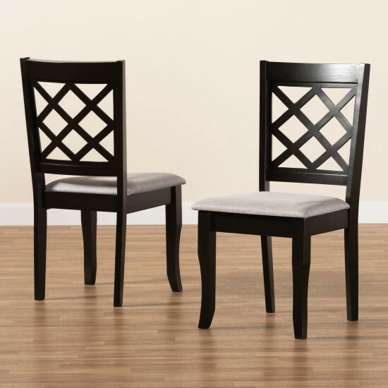 Flash Sale ๐ Baxton Studio Verner Modern And Contemporary 2-Piece Dining Chair Set โ - Image 8