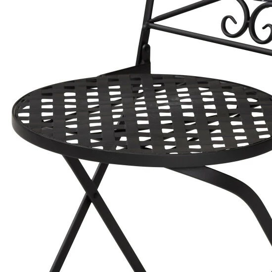 Cheap ๐ Baxton Studio Santina Contemporary Metal And Ceramic Tile 3-Piece Outdoor Bistro Set ๐ - Image 7