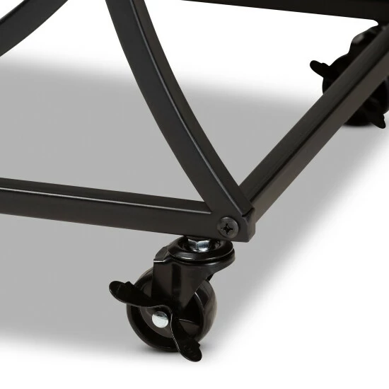 Coupon โ Baxton Studio Dania Antique Vintage Industrial Metal And Wood Mobile Wine Bar Cart ๐ - Image 7