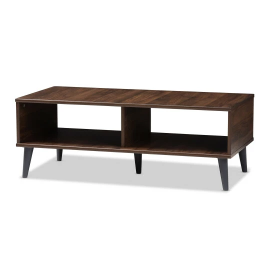 Hot Sale ๐ Mid-Century Modern Brown Coffee Table By Baxton Studio Walnut ๐ฏ - Image 3