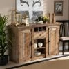 Wholesale ⌛ Baxton Studio Albert Modern And Contemporary Farmhouse Rustic 2-Door Sideboard 🎁