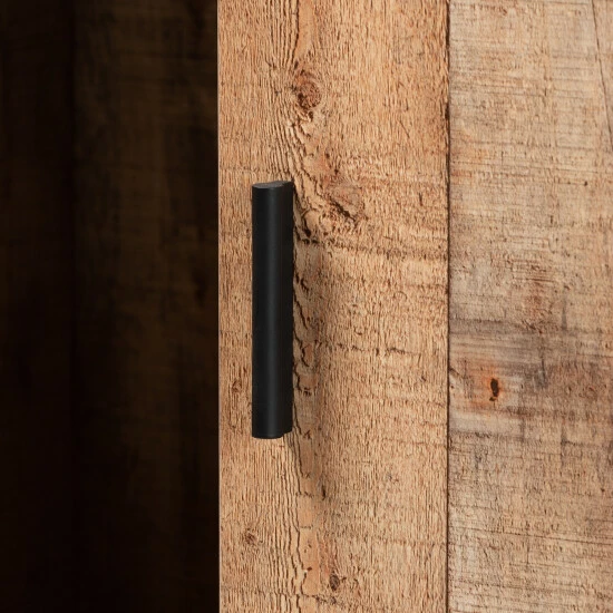 Best deal ๐ Baxton Studio Mathis Brown Wood And Rose Gold Metal Wine Storage Cabinet ๐ฏ - Image 6