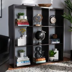 Best Pirce 🔥 Baxton Studio Janne Modern And Contemporary 9-Cube Multipurpose Storage Shelf 😀
