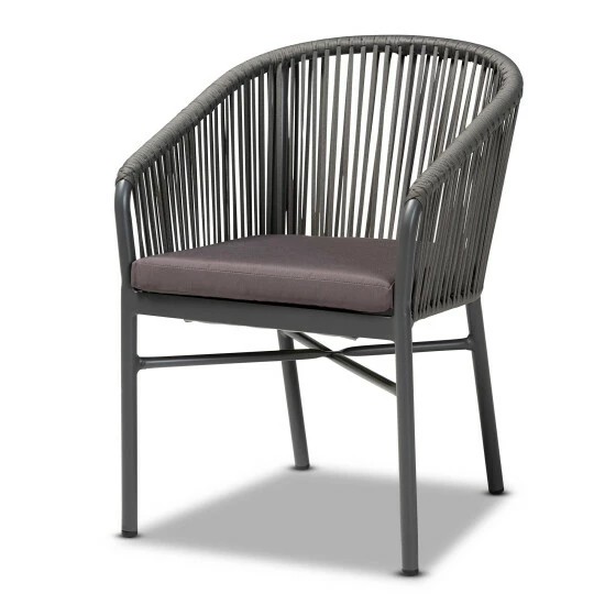 Buy โญ Baxton Studio Marcus Modern And Contemporary Outdoor Dining Chair ๐ - Image 2