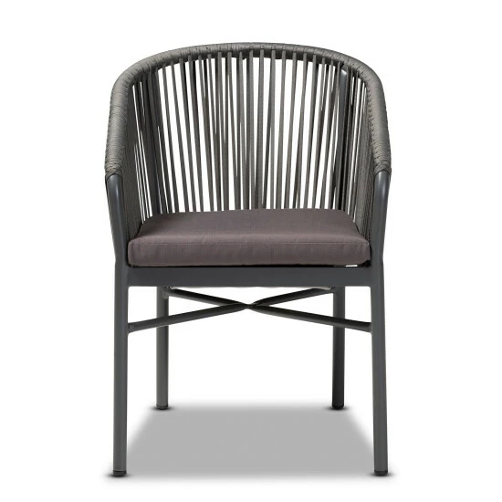 Buy โญ Baxton Studio Marcus Modern And Contemporary Outdoor Dining Chair ๐ - Image 3