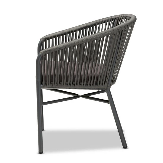 Buy โญ Baxton Studio Marcus Modern And Contemporary Outdoor Dining Chair ๐ - Image 4
