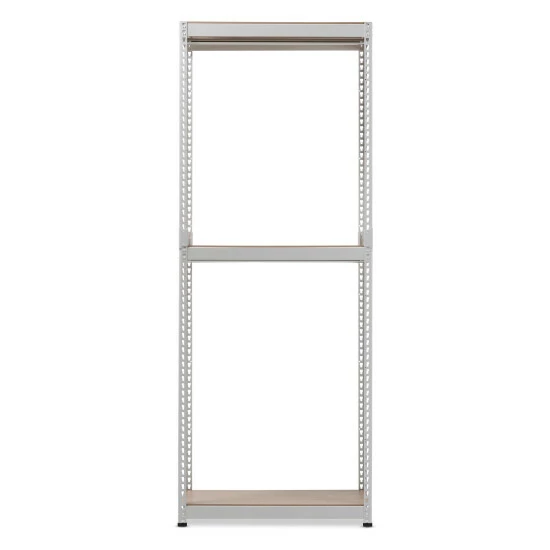 Cheap 💯 Metal 3-Shelf Closet Storage Racking Organizer By Baxton Studio Black ❤️ - Image 6