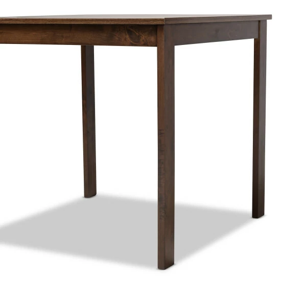 Cheapest ๐ Baxton Studio Contemporary Fabric 5-Piece Wood Dining Set Beige ๐ - Image 5