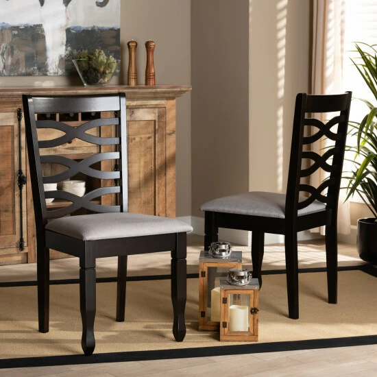 Flash Sale โ Baxton Studio Lanier Modern And Contemporary 2-Piece Dining Chair Set ๐