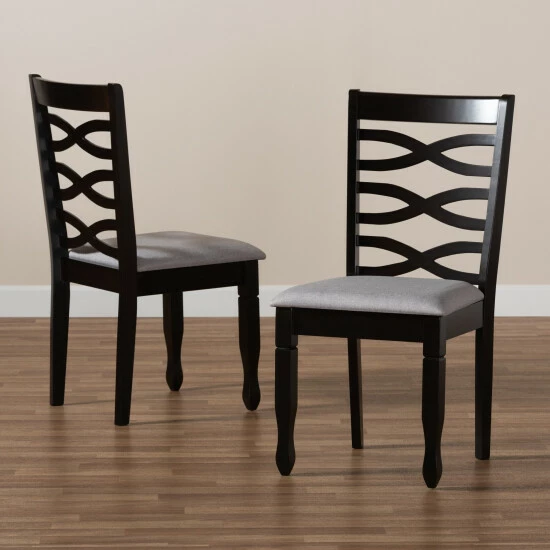 Flash Sale โ Baxton Studio Lanier Modern And Contemporary 2-Piece Dining Chair Set ๐ - Image 8