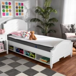 Best deal ⭐ Baxton Studio Emery 6-Inch Dual Layered Hypoallergenic Foam Mattress 🎉