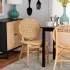 Flash Sale 🛒 Baxton Studio Osaka Modern Bohemian Natural Brown Rattan Dining Chair 🤩