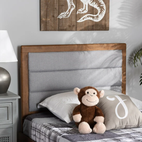 Best reviews of โญ Baxton Studio Dexter Modern And Contemporary Fabric And Wood Headboard-Light Grey ๐