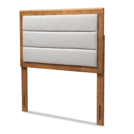Best reviews of โญ Baxton Studio Dexter Modern And Contemporary Fabric And Wood Headboard-Light Grey ๐ - Image 2