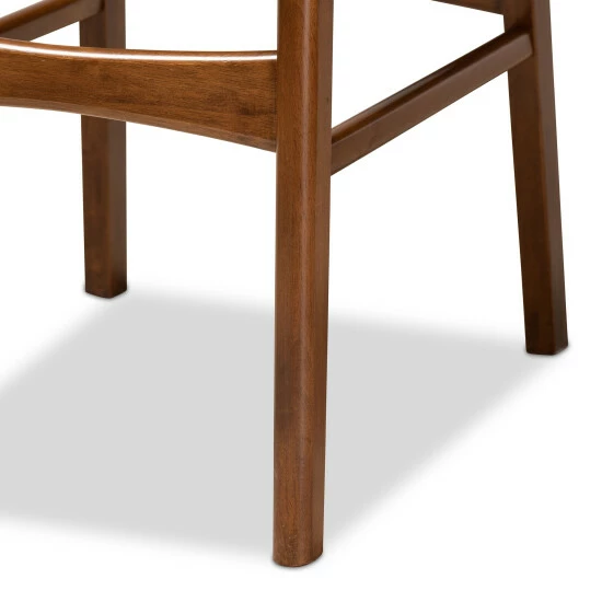 Best Sale ๐ฅ Baxton Studio Katya Mid-Century Modern 2-Piece Bar Stool Set Beige ๐ - Image 8