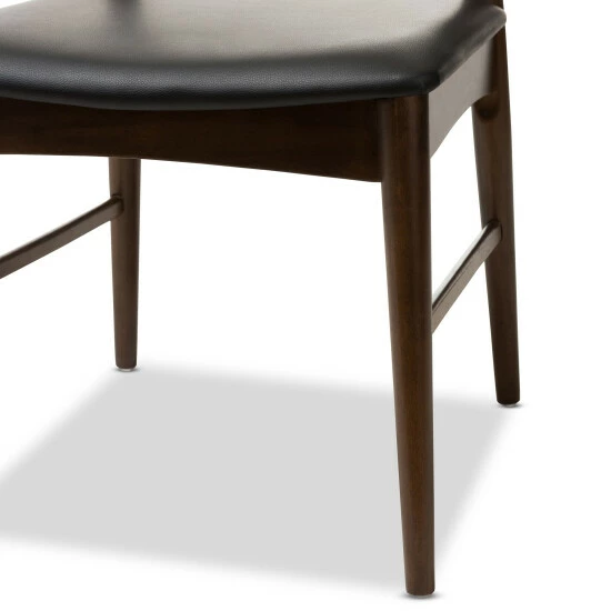 Deals ๐ Mid-Century Black Dining Chair 2-Piece Set By Baxton Studio โ - Image 6