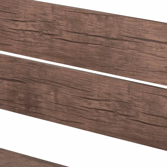 Hot Sale โค๏ธ Baxton Studio Marston Modern Industrial Wood And Metal 2-Piece Dining Nook Set ๐ - Image 5