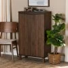 Best deal 👏 Baxton Studio Talon Modern And Contemporary 2-Door Wood Storage Cabinet-Walnut Brown 😍