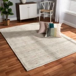 Best deal 🎁 Baxton Studio Finsbury Modern And Contemporary Hand-Tufted Wool Blend Area Rug - 5' X 8'/Surplus 🤩