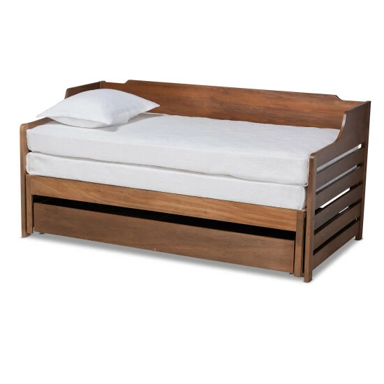 Budget ๐ Baxton Studio Jameson Modern And Transitional Expandable Twin To King Size Daybed White ๐ - Image 5