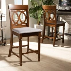 Deals 🥰 Baxton Studio Violet Modern And Contemporary 2-Piece Counter Height Pub Chair Set 🌟