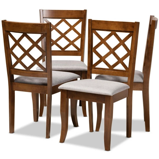 Best Pirce ๐งจ Baxton Studio Brigitte Modern And Contemporary 4-Piece Dining Chair Set ๐ - Image 2