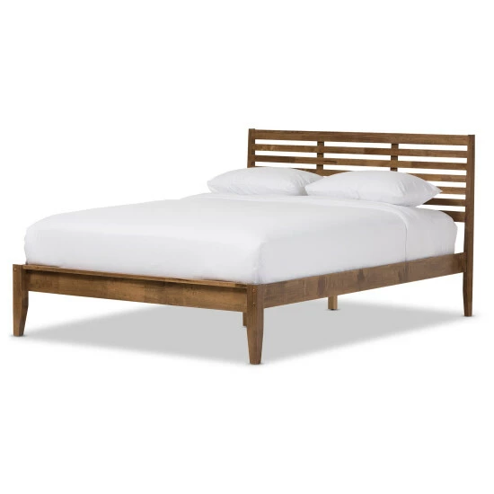 Best deal ๐ Contemporary Wood Platform Bed By Baxton Studio ๐ฏ - Image 2