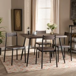 Best reviews of 🔔 Baxton Studio Mave Modern And Contemporary 5-Piece Dining Set 🧨