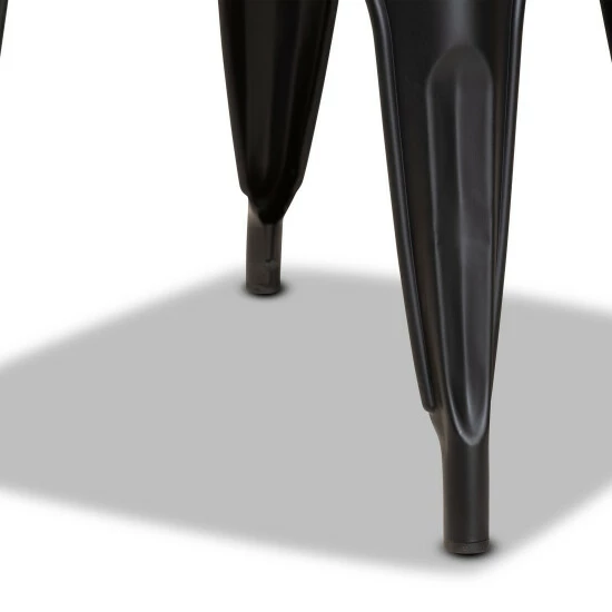 Best reviews of ๐ Baxton Studio Ryland Modern Industrial Wood And Metal Dining Chair Set (4PC) Black ๐ - Image 5