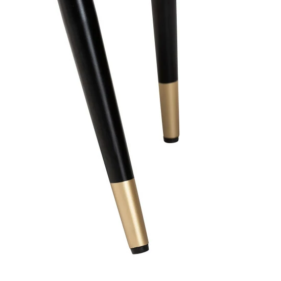 Coupon โจ Baxton Studio Giada Contemporary Glam And Luxe Velvet Fabric And Dark Brown Finished Wood 2-Piece Dining Chair Set Navy Blue, Black, Gold ๐ - Image 7