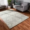 New 🧨 Baxton Studio Morain Modern And Contemporary Grey Hand-Tufted Wool Area Rug - 5' X 8'/Surplus 🧨