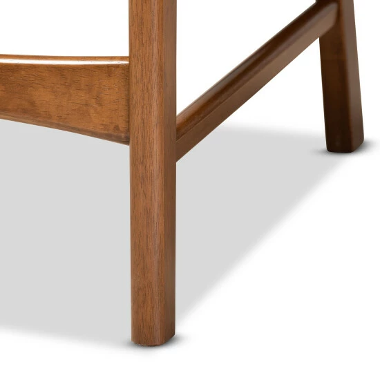 Hot Sale โค๏ธ Baxton Studio Katya Mid-Century Modern 2-Piece Counter Stool Set Brown ๐ - Image 8